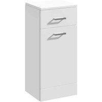 nuie Laundry Basket - Gloss White, White
