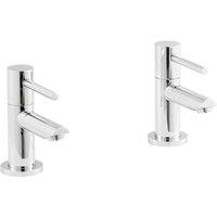 nuie Series 2 Basin Taps - Chrome, Silver
