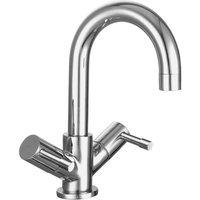 nuie Series 2 Econ Mono Swvel Spout with wast - Chrome, Silver
