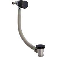 nuie Single Lever Freeflow Bath Filler - Matt Black, Black