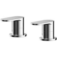 nuie Binsey 3/4" Side Valves - Chrome, Silver