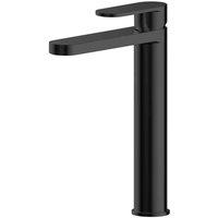 nuie Binsey High Rise Mono Basin Mixer - Matt Black, Black