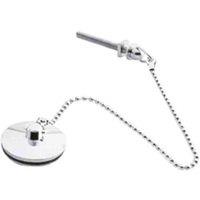 nuie Basin Plug & Chain - Chrome, Silver