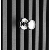 Nuie Magnetic Robe Hook - Chrome, Silver