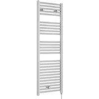 nuie Round Chrome Rad 1375x480 (500 watt) - Chrome, Silver