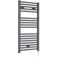 nuie Round Anthracite Rad 920x480 (500 watt) - Anthracite, Grey