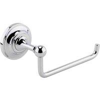 nuie Traditional Toilet Roll Holder - Chrome, Silver