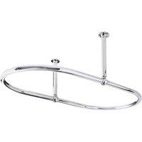 nuie Full Shower Curtain Ring - Chrome, Silver