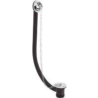 nuie Classic Concealed Bath Waste & Overflow - Chrome, Silver