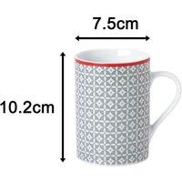 Waterside 24Pc Graphite Grey Dinner Set, Grey