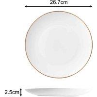 Waterside 12Pc Gold Line Dinner Set, Multi