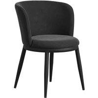LPD Furniture Nova Black Dining Chair, Black