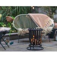 RedFire Fire Basket Dallas, Black