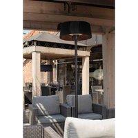 Sunred Heater Artix Compact Bright Standing Black 1500 Watt, Black