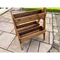 Charles Taylor Large Double Country Kitchen Herb Garden, Brown