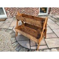 Charles Taylor Extra Large Double Country Kitchen Herb Garden, Brown