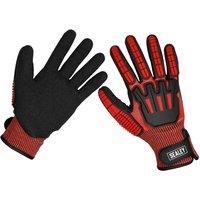 Sealey SSP38L Cut & Impact Resistant Gloves - Large, Multi