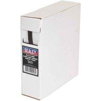 Sealey HST6412 Heat Shrink Tubing Black 6.4-3.2Mm 12M, Multi