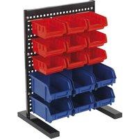 Sealey TPS1569 Bin Storage System Bench Mounting 15 Bin, Multi