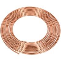 Sealey CBP001 Brake Pipe Copper Tubing 20 Gauge 3 16inch X 25Ft, Multi