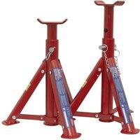Sealey AS2000F Axle Stands pair 2 Tonne Capacity Per Stand - Folding Type, Multi