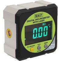 Sealey AK9991 Inclinometer Digital With Laser, Multi
