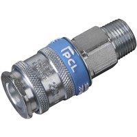 Sealey AC32 Coupling Body Male 3 8inchbspt, Multi