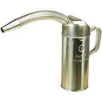 Sealey JM1F Measuring Jug Metal With Flexible Spout 1L, Multi