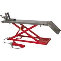 Sealey MC680A Motorcycle Lift 680Kg Capacity Heavy-duty Air Hydraulic, Multi