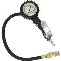 Sealey SA399 Tyre Inflator With Clip-on Connector, Multi