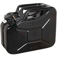 Sealey JC10B Jerry Can 10L - Black, Multi