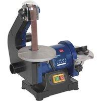 Sealey SM750 Belt Disc Sander 25 X 762Mm 125Mm 250W 230V, Multi