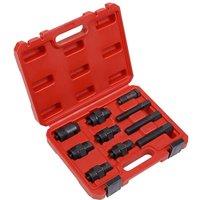 Sealey SMC48 Motorcycle Flywheel Puller Set 10Pc, Multi