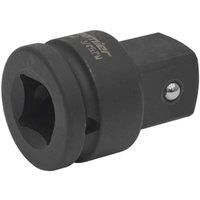 Sealey Impact Adaptor 3 4inchsq Drive Female - 1inchsq Drive Male