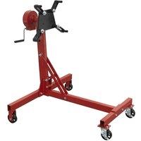Sealey Folding 360 Rotating Engine Stand With Geared Handle Drive