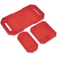 Sealey Flexible Tool Trays Non-slip - Pack Of 3