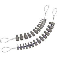 Sealey 26Pc Thread Checker Nut & Bolt Checker Imperial Metric