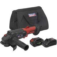 Sealey Cordless Angle Grinder Kit 115Mm 20V 4Ah Sv20 Series