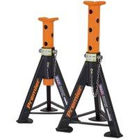 Sealey Axle Stands pair 6 Tonne Capacity Per Stand - Orange