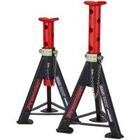 Sealey Axle Stands pair 6 Tonne Capacity Per Stand - Red