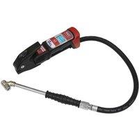 Sealey Prem. Anodised Digital Tyre Inflator-twin Push-on Connector