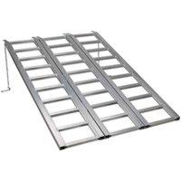 Sealey Motorcycle Atv & Mini Tractor Ramp Wide Tri-fold 680Kg