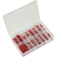 Sealey Crimp Terminal Assortment 260Pc Red