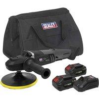 Sealey Brushless Rotary Polisher Kit 180Mm 20V - 2 Batteries