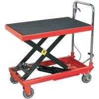 Sealey Hydraulic Scissor Lift Platform Table 300Kg