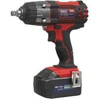 Sealey CP400LI Cordless Impact Wrench 18V 3Ah Lithium-ion 1 2inchsq Drive, Multi
