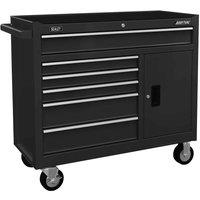 Sealey Rollcab 6 Drawer With Ball Bearing Slides - Black
