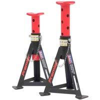 Sealey Axle Stands pair 3 Tonne Capacity Per Stand - Red