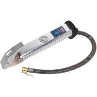 Sealey Tyre Inflator With Clip-on Connector