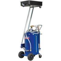 Sealey Mobile Oil Drainer Probes 80L Cantilever Air Discharge